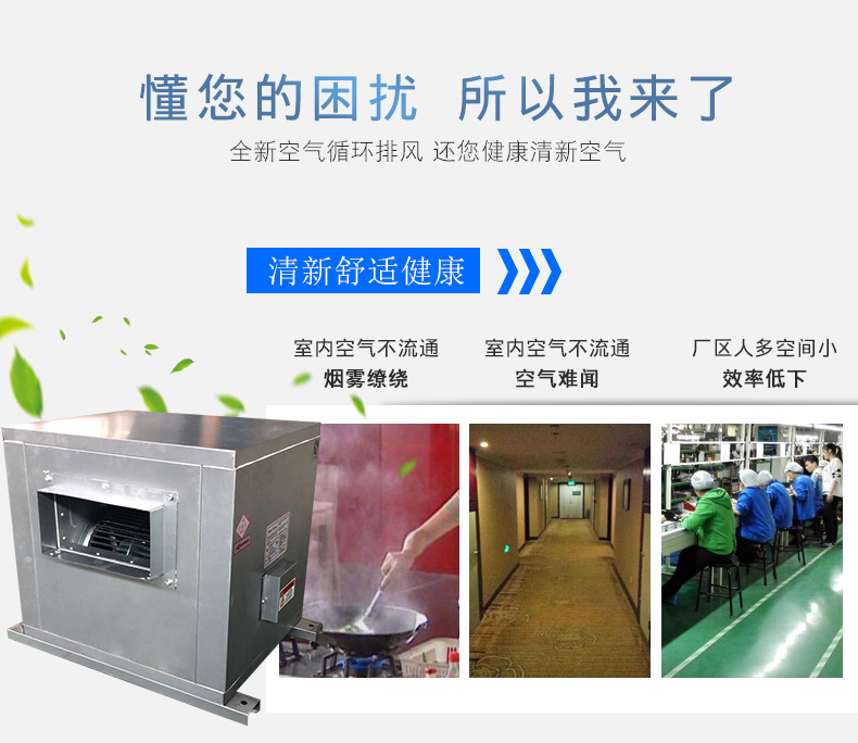 htfc离心箱式消防排烟风机参数误差