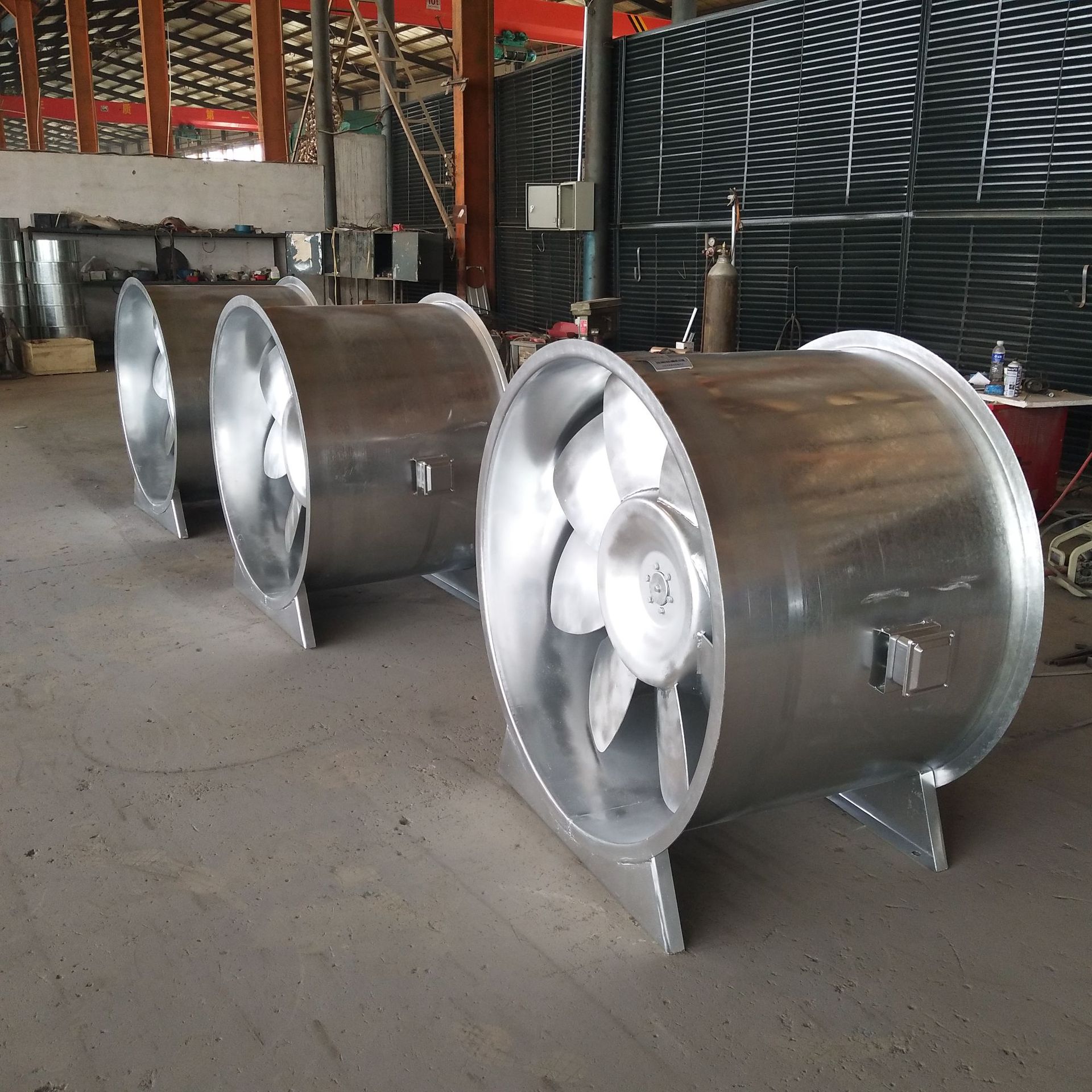 排烟风机—消防排烟风机特点：